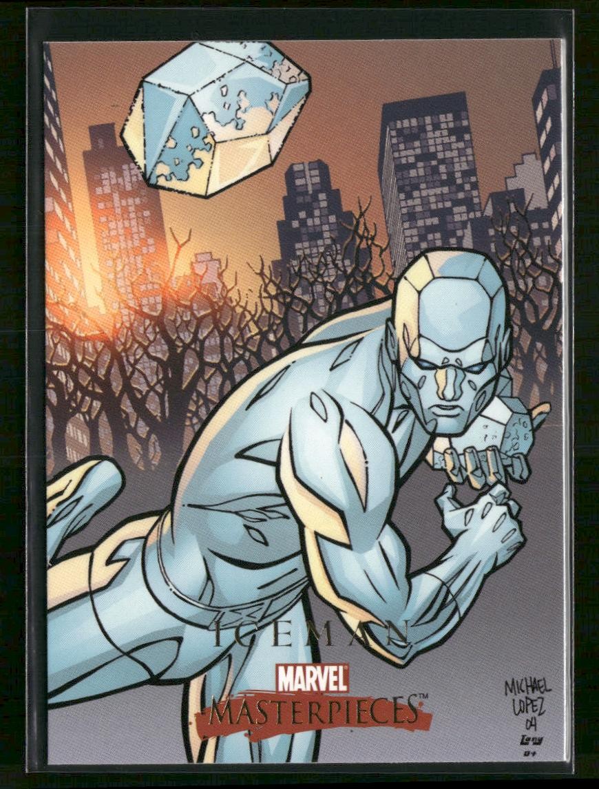 2008 Upper Deck Marvel Masterpieces Set 2 #36 Iceman