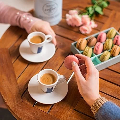 Mini máquina de café espresso Lavazza LB 300 azul elegante de un solo servicio Foto 2 de 4