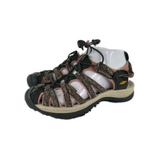 Keen Whisper Senderismo Sandalia Deportiva EE. UU. 6 Mujeres Granito Marrón Pescador Zapatos