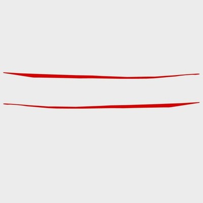 Chaparral Boat Deck Graphic Decal 14.01121 | H20 Fire Red (Set of 2)