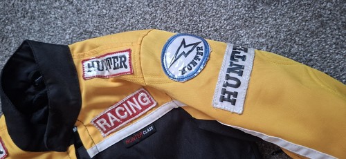 HUNTER CLASS Motorcycle TEXTILE Racing JACKET 2 Years CHILDS Kids Motorsport EX - Picture 4 of 13