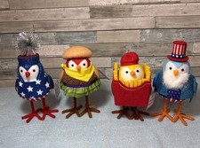 Target 2026 Featherly Friends Patriotic 4th of July Summertime Birds Set Of 4