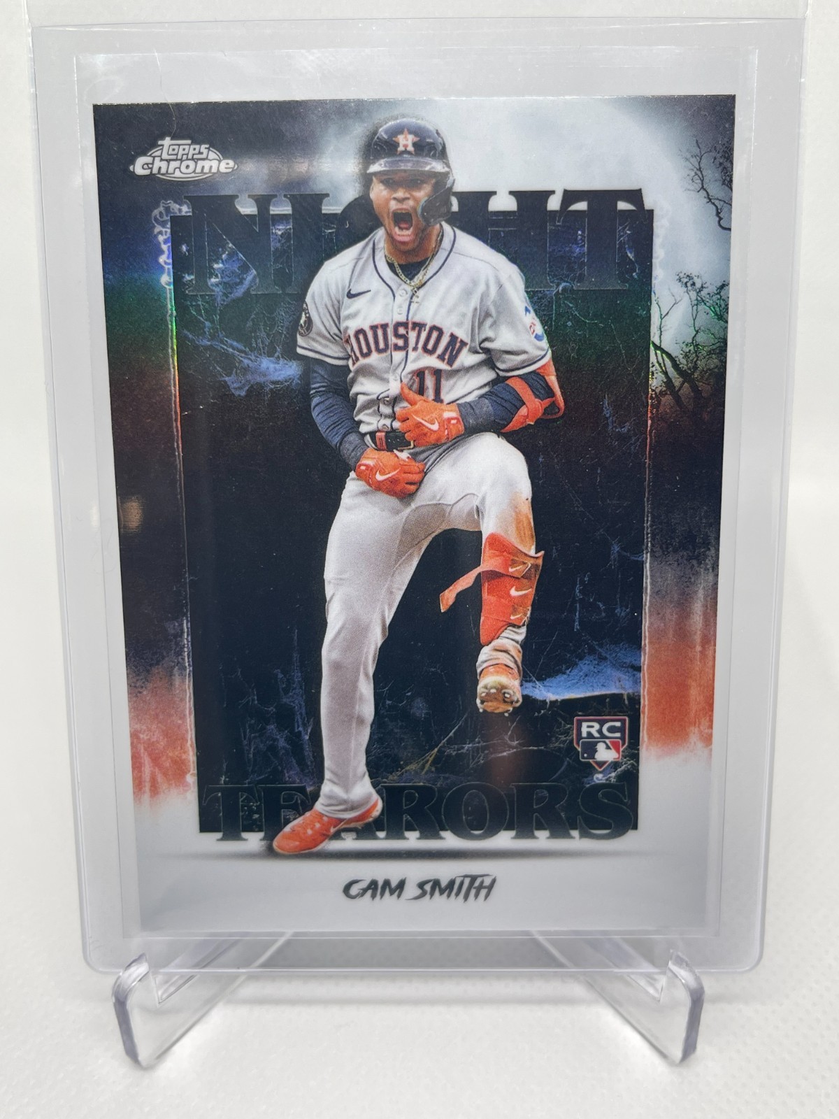 2025 Topps Chrome Update CAM SMITH Night Terrors RC NT-19 Houston Astros