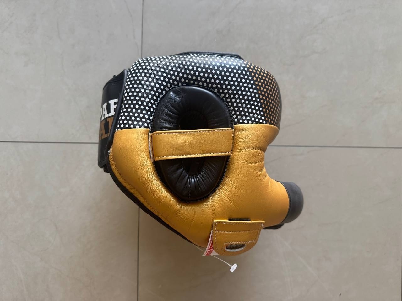 SPARBAR Gold Black Boxing Sparring Kit Shannon Briggs Personalized SB1