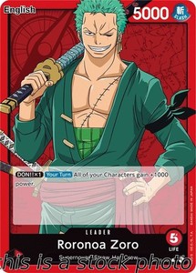 Zoro Leader Card | eBay