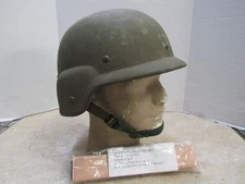 USGI Made with Kevlar Helmet PASGT LARGE L2 Gentex W/ New Sweatband & Chinstrap