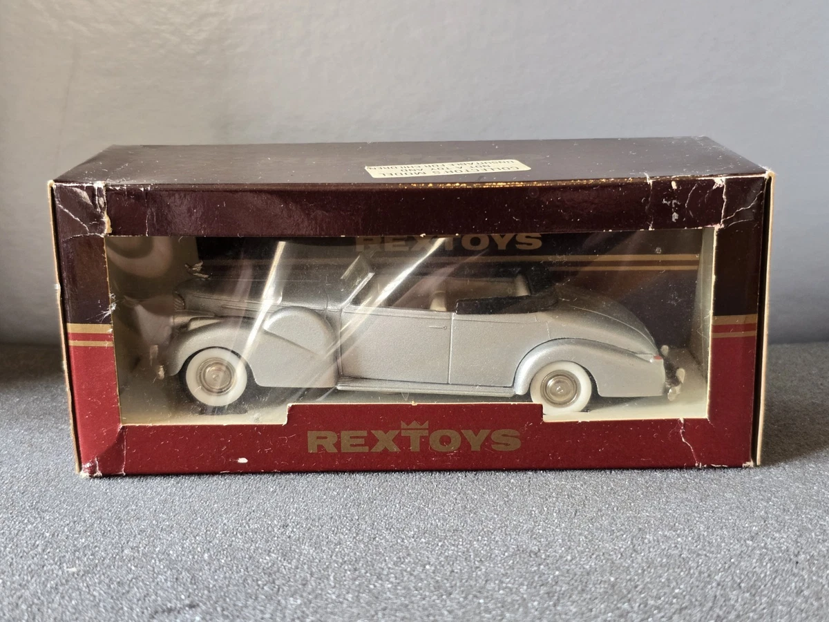 CADILLAC V16 COUPE DE VILLE 1938-1940 OUVERT REXTOYS NEUF BOITE