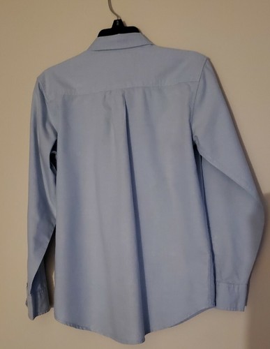 Lot 2-Old Navy Oxford Boys School Uniform Short/Long Sleeve Shirt,Size 10-12 - Picture 3 of 10