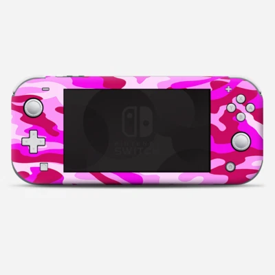 ITSASKIN Skins Decals wrap for Nintendo Switch Lite - pink camo, camouflage