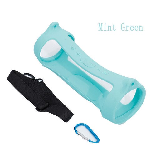 For JBL Charge 4 Wireless Bluetooth Speaker Silicone Carry Case Cover with Strap - Picture 3 of 20