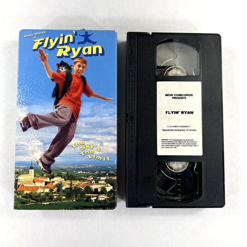 Flyin Ryan (VHS, 2003) New Concorde Cult Classic Andy Weiss VERY RARE