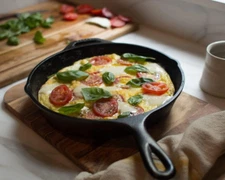 Skillet Cast Iron Pre-Seasoned, Signature Teardrop Handle, 8" Cast Iron, Black.