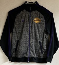 Adidas Lakers Static Jacket Men's Size Medium 6957A Pre-Owned Good Condition