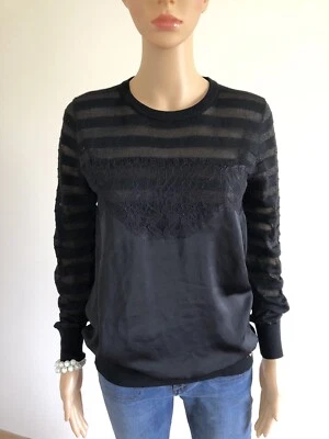 Pull noir et pailleté neuf Guess taille S (valeur 100€) - Photo 1/4