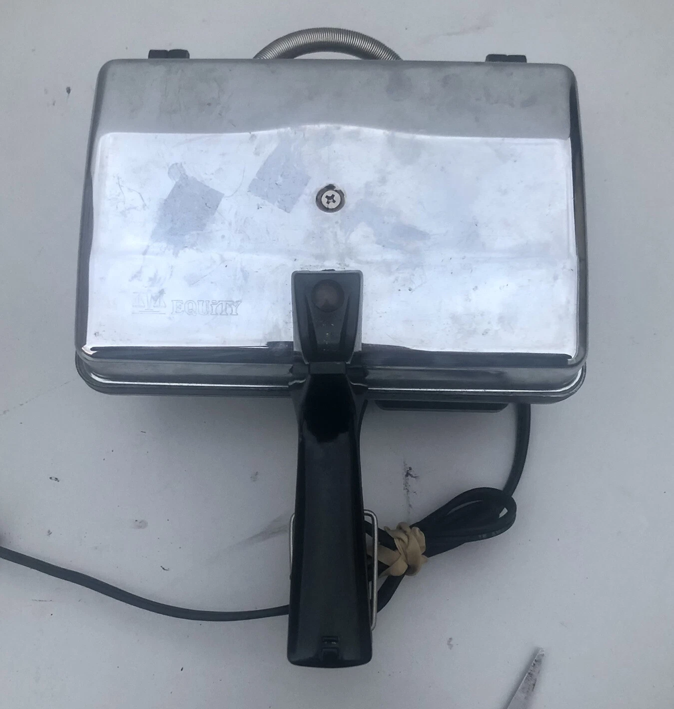 Vintage 1970's Equity SANDWICHCRAFTER SG2 Chrome Snack/Sandwich Maker WORKING