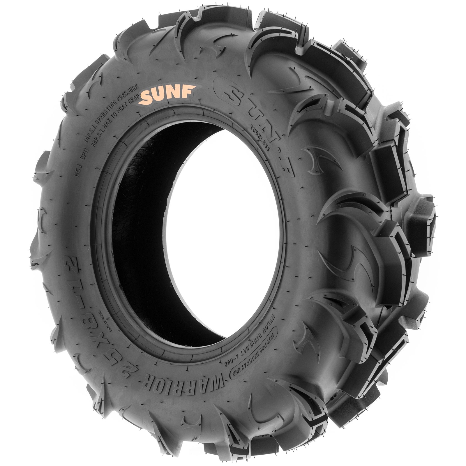 SunF 27x1112 27x11x12 Mud vshape ATV UTV Muddy Tire 6 PR Tubeless