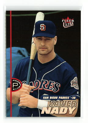 XAVIER NADY #268 2001 FLEER PADRES