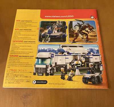 Lego Bionicle Cendox V1 8992 Instruction Manual Only No Pieces