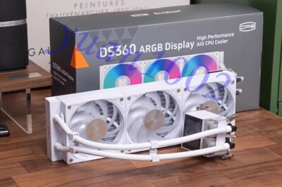 NEW PCCOOLER DS360 ARGB Display White CPU water-cooled heat sink Fast delivery