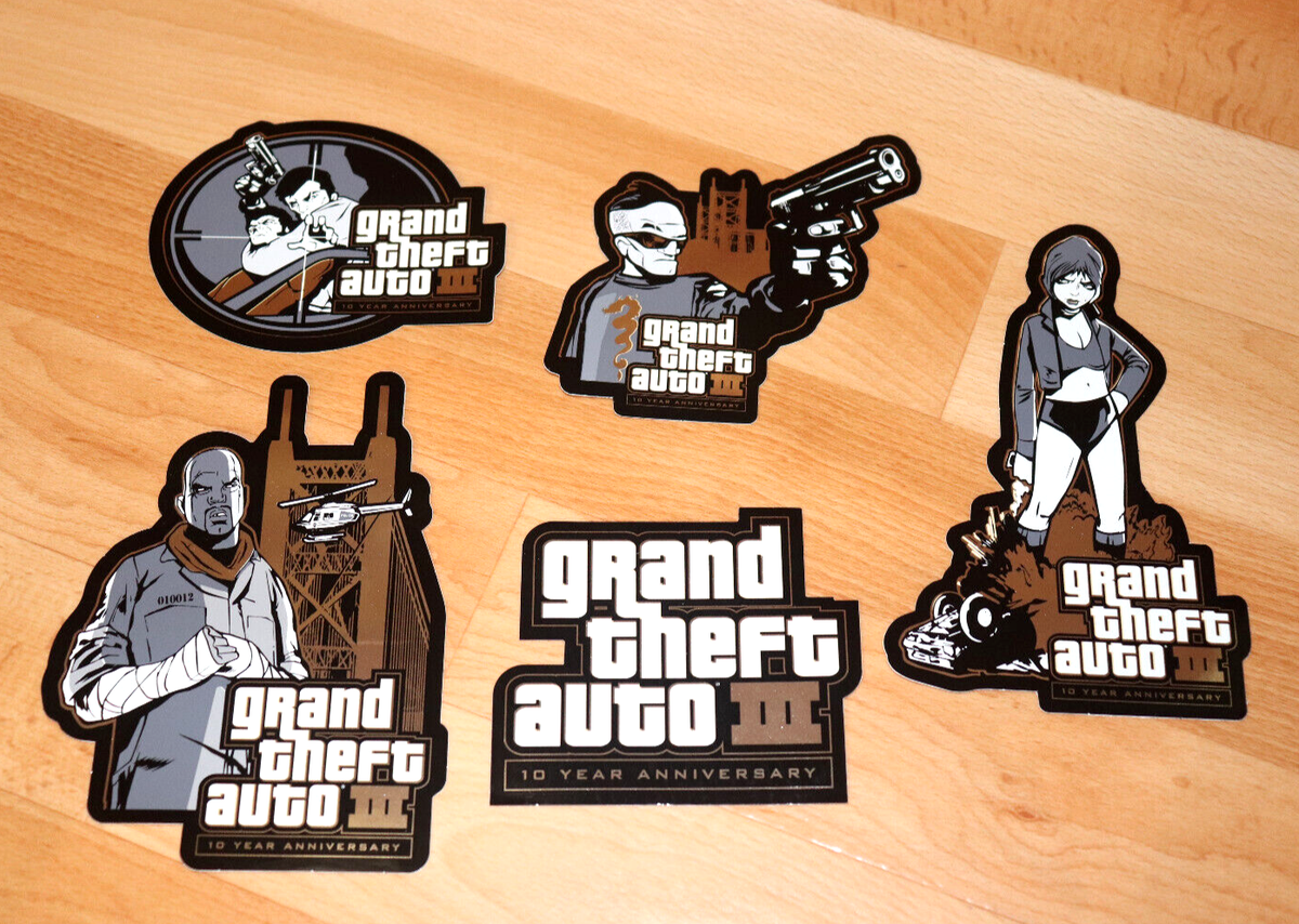 Grand Theft Auto III 3 10 Year Anniversary Promo Very Rare