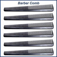6Pcs Pocket Hair Comb 7" Beard & Mustache Combs for Men's Hair Beard Barber