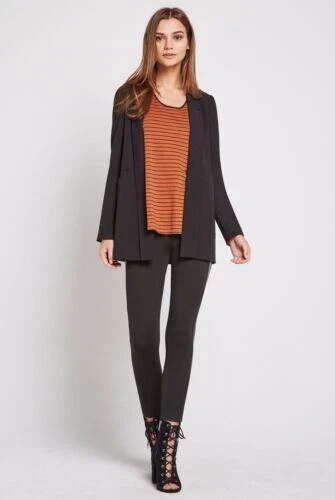 BCB Generation Longline Open-Front Blazer Black UK 16 rrp £120 DH7 ii 01 - Image 2 of 4