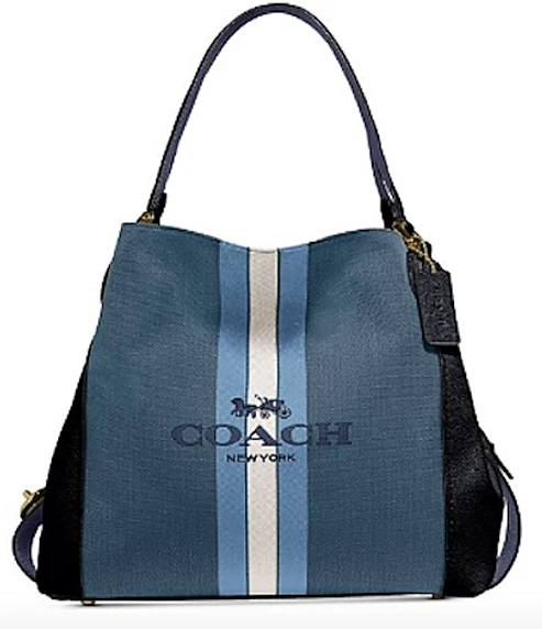 Coach Light Blue Leather Edie 31 Tote Coach