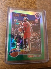 🔥Coby White Green Prizm RC☄ Tribute Bulls Nba Premium Stock Clean Surface