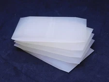 5 EXSTO Double Wedge Hand Applicator Squeegee 85ShA Decals Stickers Smoothing HR