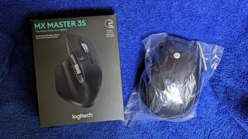 BRANDNEU versiegelt Logitech MX Master 3S leistungsstarke kabellose Maus schwarz *BONUS* - Bild 1 von 9