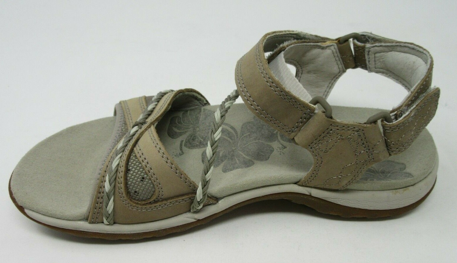 SANDALI SPORTIVI MERRELL VIOLATTA DONNA ALLUMINIO MARRONE CHIARO PELLE WALKING TAGLIA 5 M