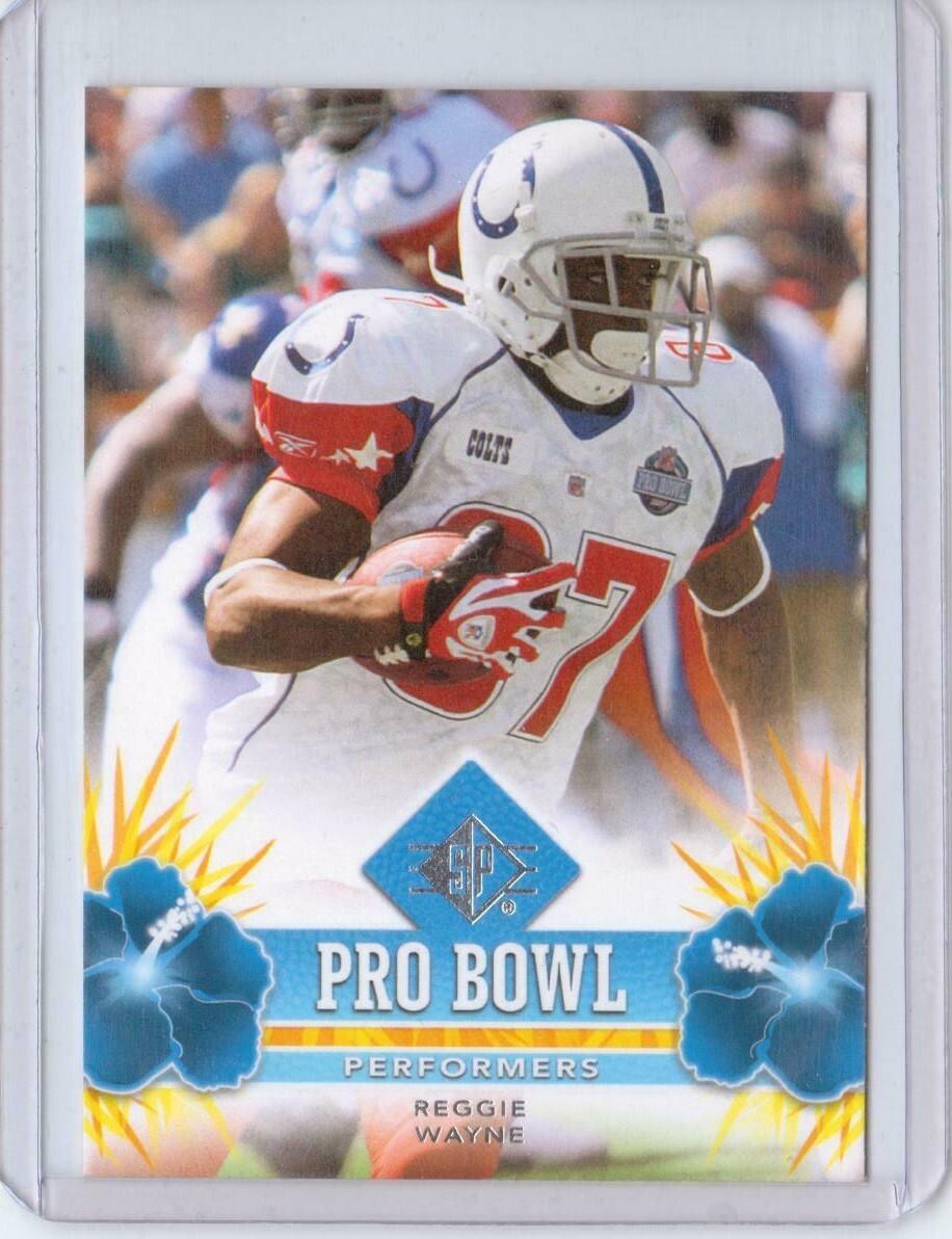 2008 SP Authentic Retail Pro Bowl Performers #PBP36 Reggie Wayne