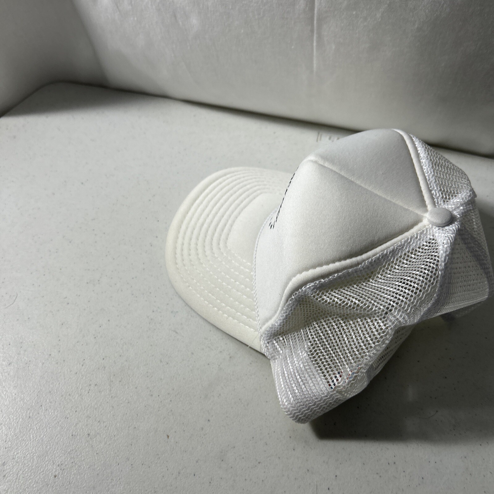 Loyal Nine Cocktails Adjustable Strap Mesh-Back White Hat