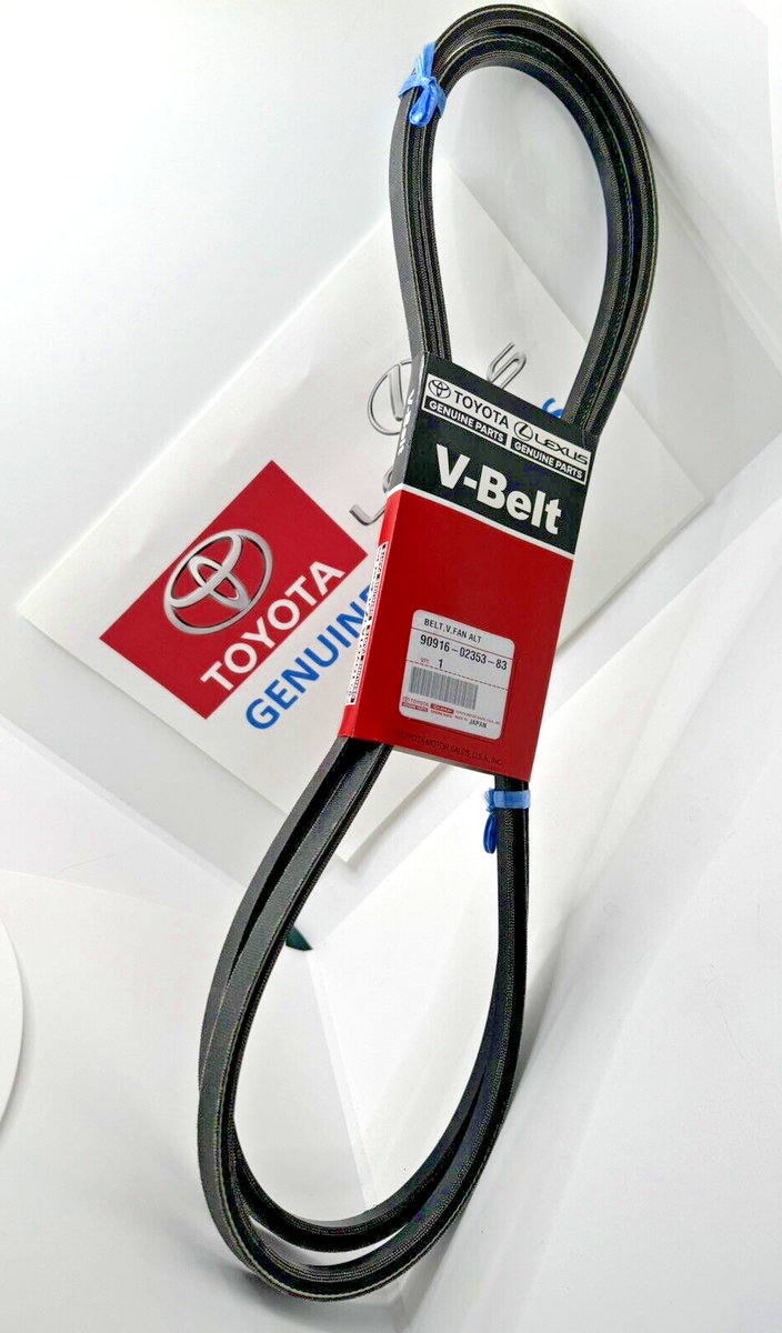 1993-1997 Toyota Land Cruiser Fan &Alternator Belt GENUINE OEM