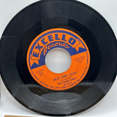 #ad GLAD RAGS: my china doll just one love EXCELLO 7quot; Single 45 RPM Ramp;B Doo Wop $119.95