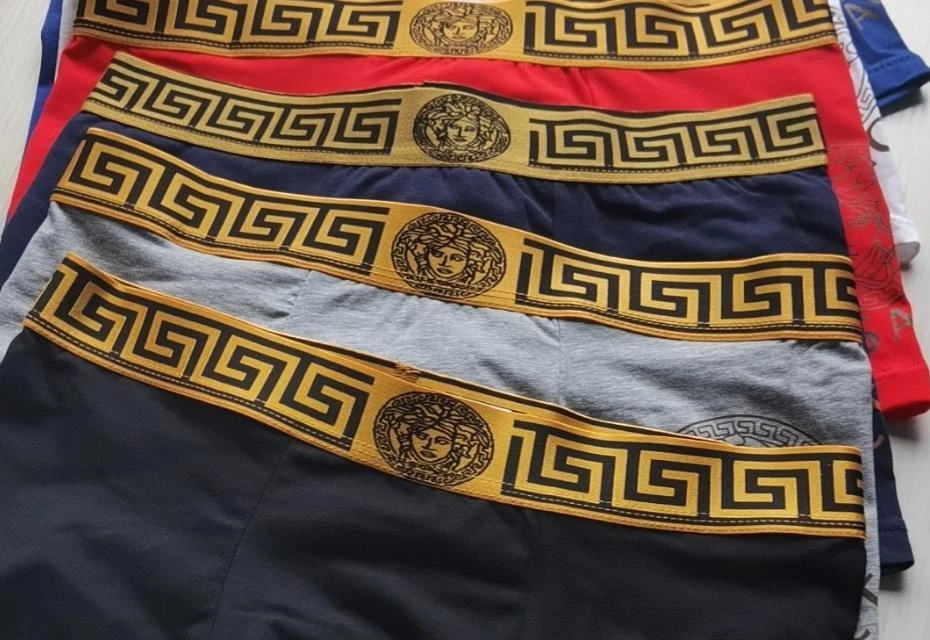 3-Pack for Greca Pattern Men's Boxer Briefs.2024 NEW