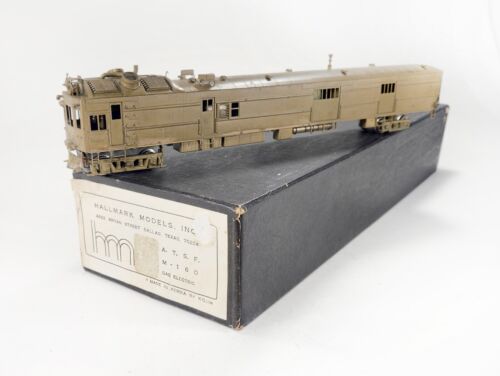 HO BRASS HALLMARK SANTA FE M-160 ARTICULATED GAS ELECTRIC - GC -OB - For Repair