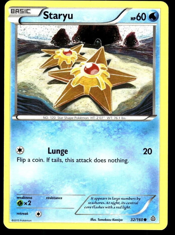 Pokemon XY Primal Clash Staryu 32/160