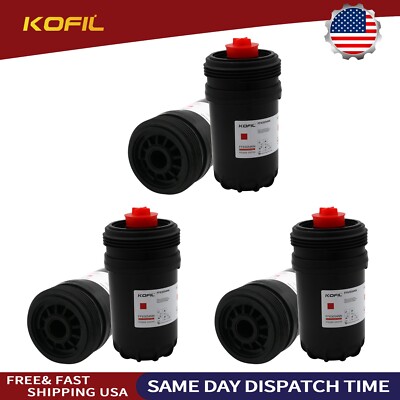 Fuel Filter FF63009 Replaces Cummins Engine Part 5303743 FF63054NN(Pack of 3)
