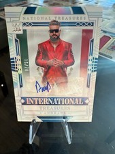 2024 Andrade Panini National Treasures WWE International Auto #16/70