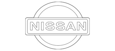 Genuine Nissan Deck Lid Emblem 84890-JB100