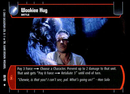 Wookiee Hug - FOIL - Return of the Jedi - Star Wars TCG - Imagen 1 de 1