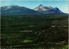Old postcard AK Lonsdal- Polar Cirkalen Hoyfjellshotel NORWAY (830363)