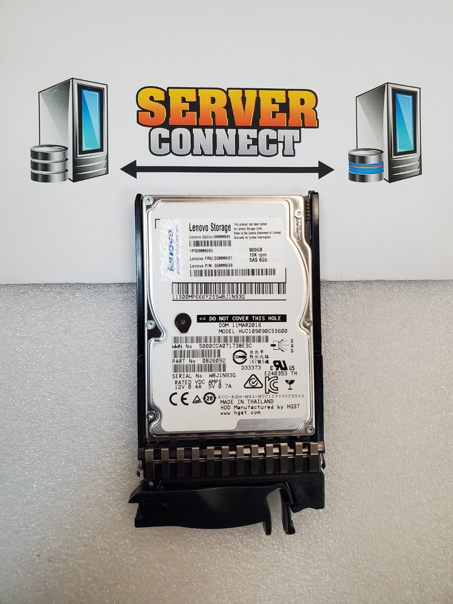 Lenovo(IBM) 900GB SAS 2.5インチ ハードディスク