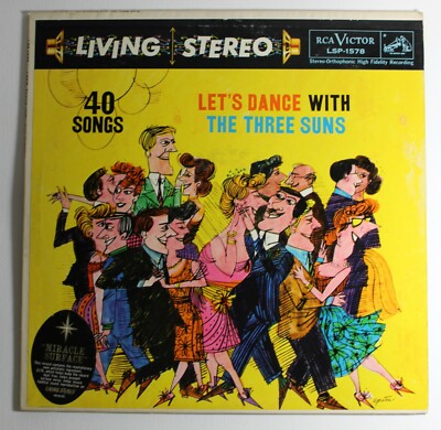Let's S.U.N.S. サウンドトラック Let's Dance With The Three Suns 40 Songs Jazz LSP-1578