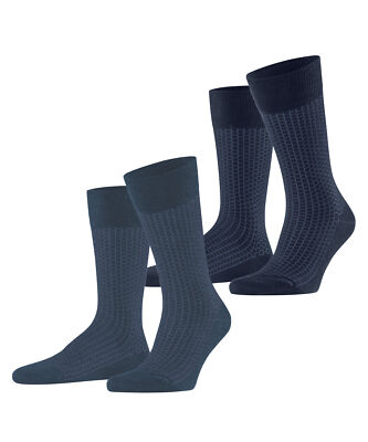 Esprit Illusional Grid 2-Pack Socken Herren Netz