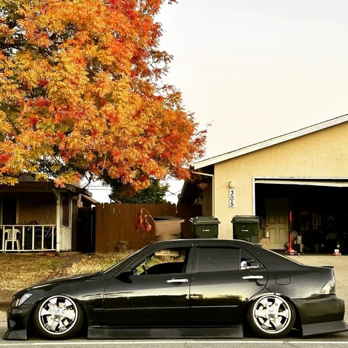 KBD Body Kits Bsport 2 PC Polyuréthane Côté Jupes Pour Lexus IS300 2000-2005 - Photo 5 sur 7