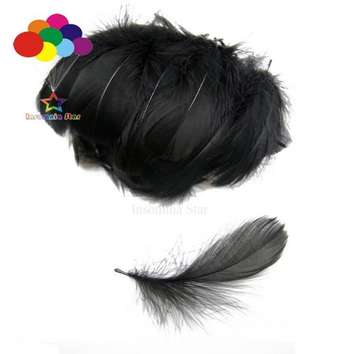 Diy 100 Pcs/Lot Colourful Goose feather 4-7cm 1-2 Inch Stage Props Dream Catcher - Picture 25 of 138