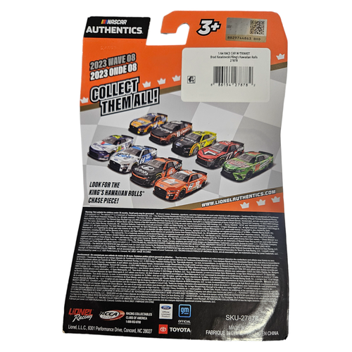 Nascar Authentics 2023 Brad Keselowski Wave 08 Kings Haw 1:64 Scale Brand New - Picture 2 of 8