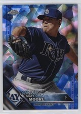 2016 Topps Box Set Chrome Sapphire Edition /250 Matt Moore #698 0j53